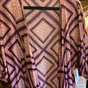 New with tag LuLaRoe Shirley kimono